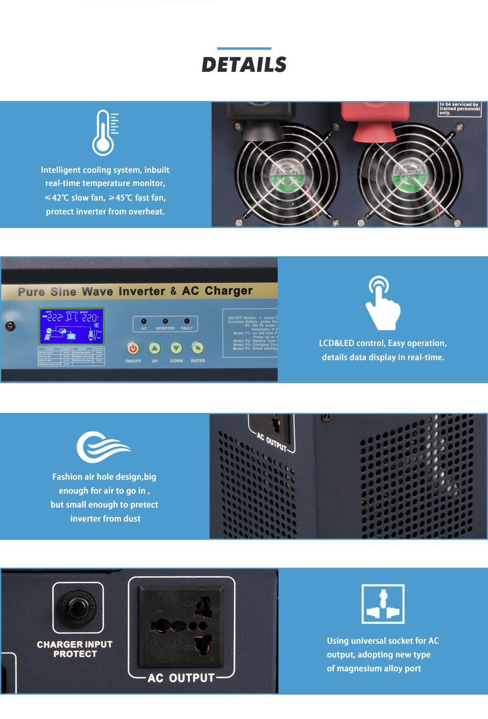 220v 230v 240v ac power inverter